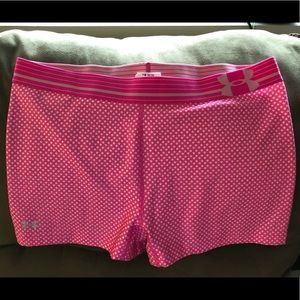 Under Armour star print spandex shorts